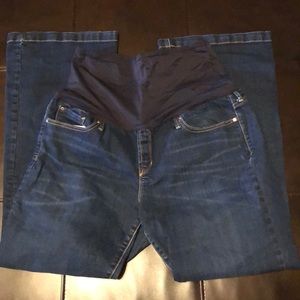 Gap Maternity Long and Lean Jeans 33/16 Reg